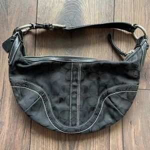 Vintage COACH monogram purse